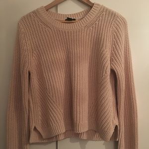 H&M oversized crop sweater